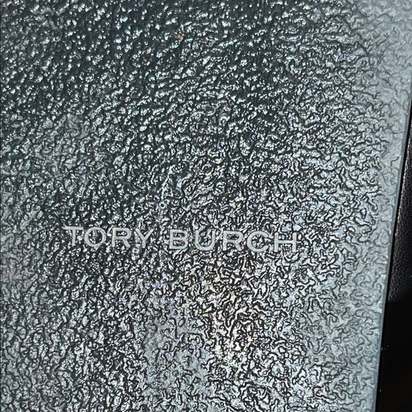 Tory Burch Black and Gold Wedges - Picture 6 of 9